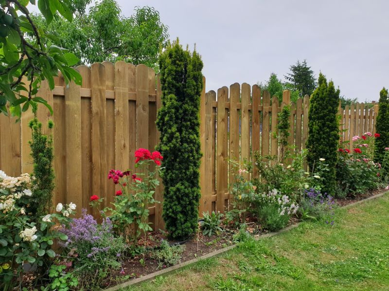 Wattle Garden Fence